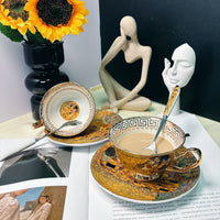 【SYPottery】 High-End Bone China Coffee Mug